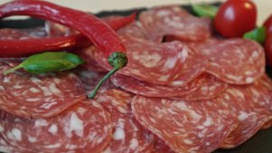 salami nahaufnahme